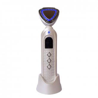 Массажер для лица и шеи микротоковый Triangle с RF лифтингом-4